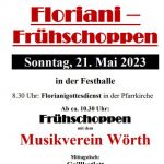 Einladung Floriani-Frühschoppen am 21.05.2023